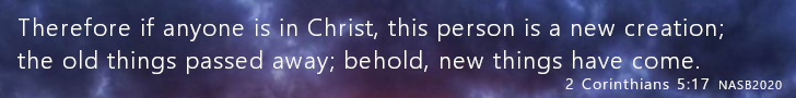 2 Corinthians 5:17